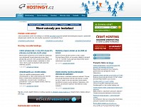 hostingy.cz screenshot